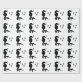 Seahorse Cadeaupapier (Vlak)