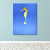 Seahorse Canvas Afdruk (Insitu (Houten vloer))