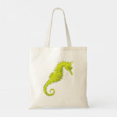 Seahorse Canvas tas (Achterkant)