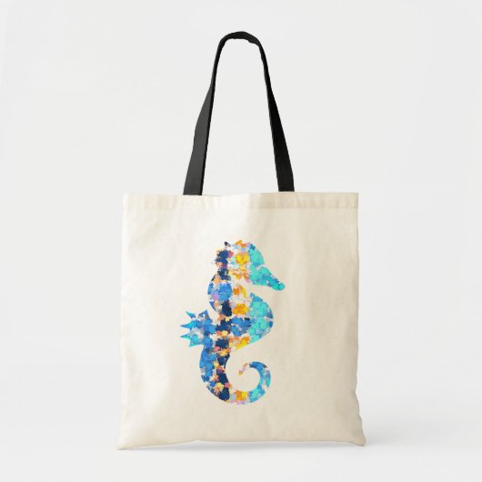 Seahorse Canvas tas (Voorkant)