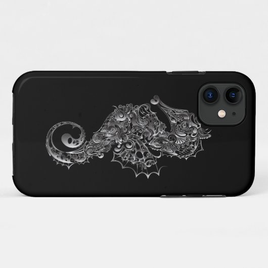 Seahorse Case-Mate iPhone Case (Achterkant (horizontaal))