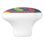 Seahorse Ceramic Pull Keramische Knop (Zijkant)