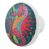 Seahorse Ceramic Pull Keramische Knop (Rechts)