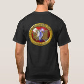 SeaHorse Club Crest T-shirt-Shirt T-Shirt (Achterkant)
