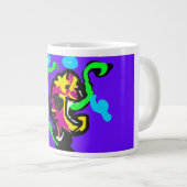 Seahorse color grote koffiekop (Voorkant rechts)