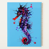 Seahorse Colorful Waterverf Planner (Achterkant)