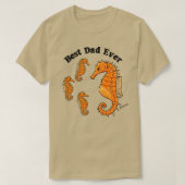 Seahorse Dad T-shirt (Design voorkant)