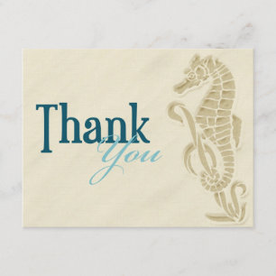 Seahorse Dank je creditcard Bedankkaart