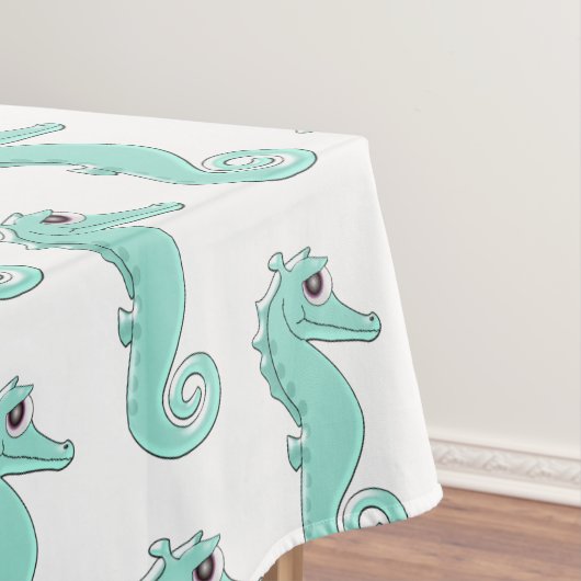 Seahorse design tafelkleed (Voorbeeld)