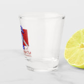 SeaHorse Dive Club Logo Shot Glass Shot Glas (Rechts)