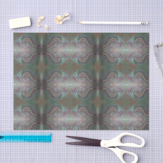 seahorse dragon tissuepapier (Craft)