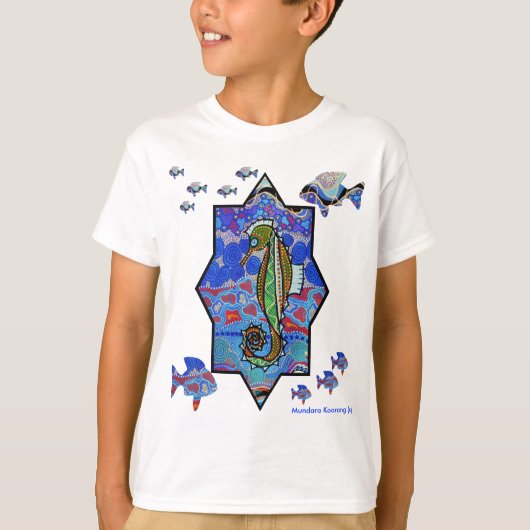 Seahorse Dreaming T-shirt (Voorkant)