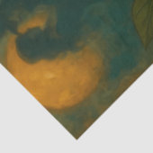 Seahorse en Hibiscus Nautische Fantasy Decoupage Tissuepapier (Detail)