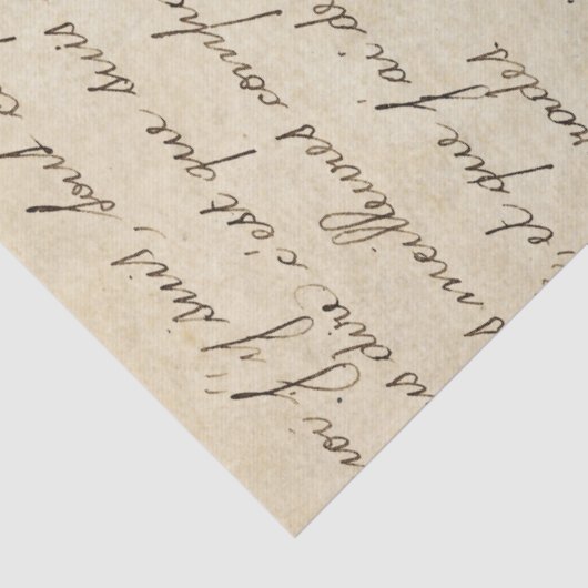 Seahorse en Script Decoupage Tissuepapier (Detail)