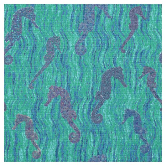 Seahorse Fantasea Stof (Swatch)