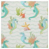 Seahorse Fantasy Stof (Swatch)