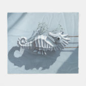Seahorse Fleece Deken (Voorkant (Horizontaal))