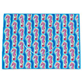 Seahorse Gift Bag Groot Cadeauzakje (Voorkant)