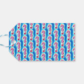 Seahorse Gift Label Cadeaulabel (Achterkant Horizontaal)