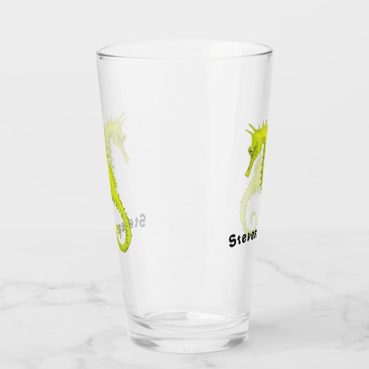 Seahorse Glas (Links)