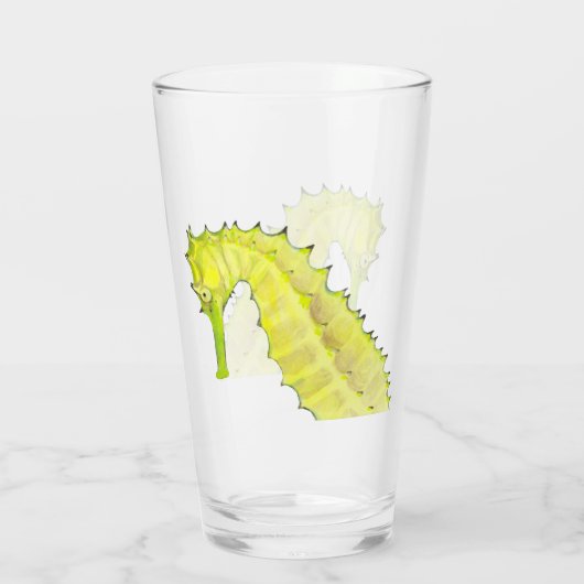 Seahorse Glas (Achterkant)