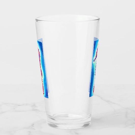 Seahorse Glass Cup Glas (Links)