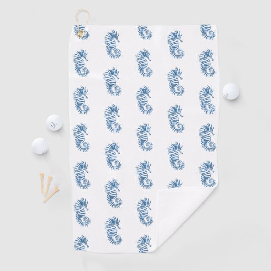 Seahorse golfhanddoek (Insitu)