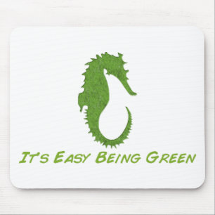Seahorse Het is Easy Mousepad Muismat