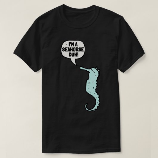 Seahorse Hippocampus Costume Fish and Aquarium 4 T-shirt (Design voorkant)