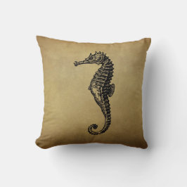  Seahorse Illustratie Kussen