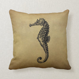 Seahorse Illustratie Kussen