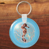 Seahorse in a Bubble Sleutelhanger (Voorkant)