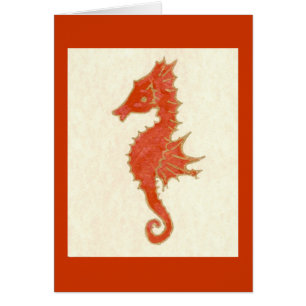 SEAHORSE IN HET ORANJE