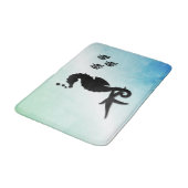 Seahorse in the Green Badmat (Gekanteld)
