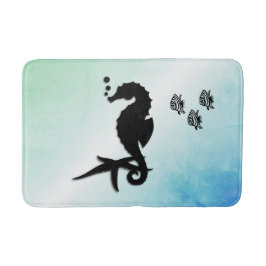 Seahorse in the Green Badmat