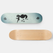 Seahorse in the Green Persoonlijk Skateboard (Horizontaal)
