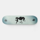 Seahorse in the Green Persoonlijk Skateboard (Horizontaal)