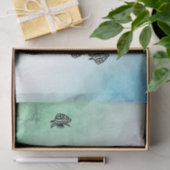 Seahorse in the Green Tissuepapier (Geschenk)