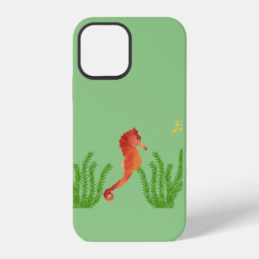 Seahorse iPhone Hoesje (Achterkant)