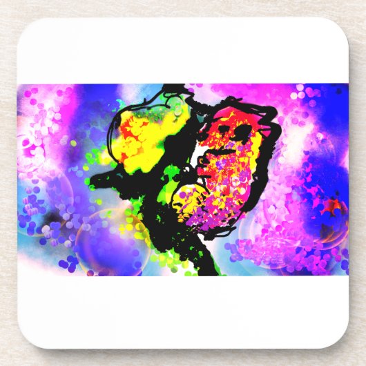 Seahorse  joy  bier onderzetter (Voorkant)