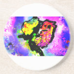 Seahorse  joy  zandsteen onderzetter<br><div class="desc">Seahorse  joy</div>