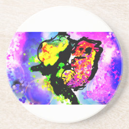 Seahorse  joy  zandsteen onderzetter