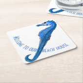 Seahorse Kartonnen Onderzetters (Schuin)