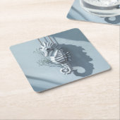 Seahorse Kartonnen Onderzetters (Schuin)