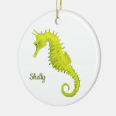 Seahorse Keramisch Ornament (Links)