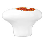 Seahorse Keramische Knop (Zijkant)