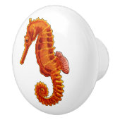 Seahorse Keramische Knop (Rechts)