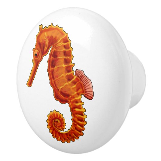 Seahorse Keramische Knop (Rechts)