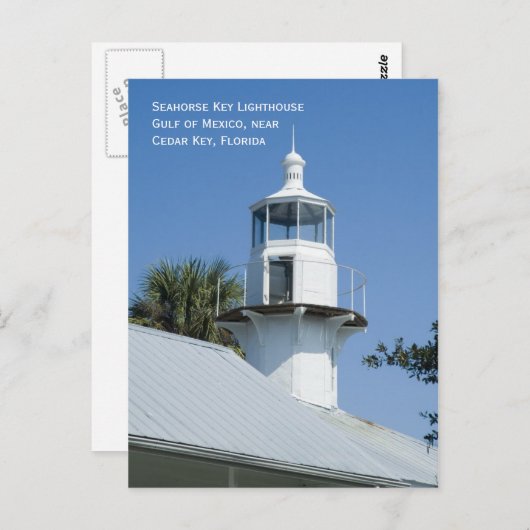 Seahorse Key Lighthouse Briefkaart (Voorkant / Achterkant)