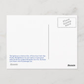 Seahorse Key Lighthouse Postcard Briefkaart (Achterkant)